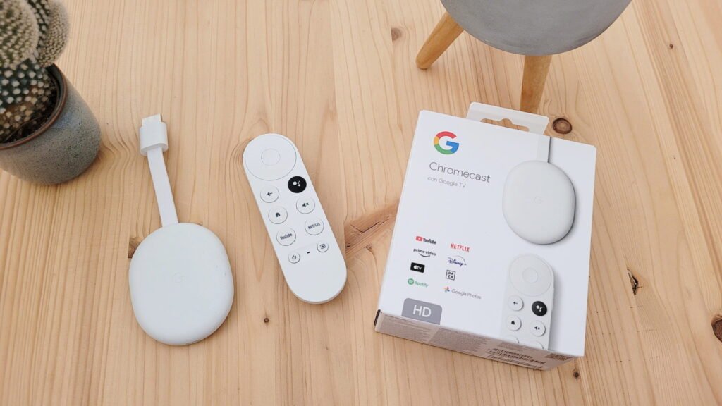 Google Chromecast box